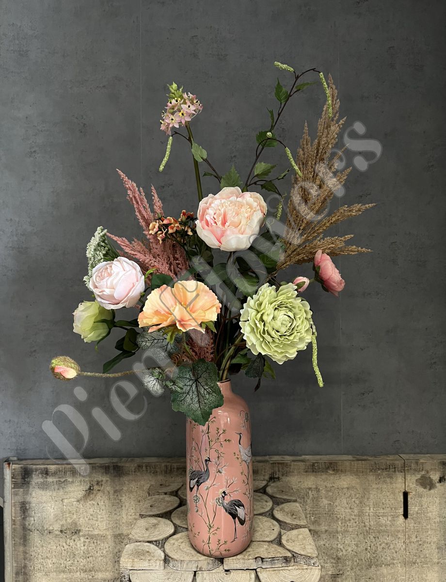 Kunstbloemen zijde bloemen silkka silkka bloemwerk arrangement zal